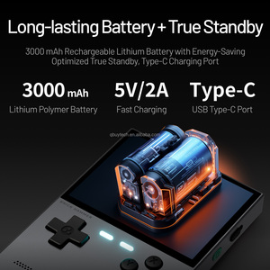 Consola de <span class=keywords><strong>Video</strong></span> Portátil Qbuy Trimui Brick Hammer <span class=keywords><strong>Retro</strong></span> Gaming con Sistema Linux, Compatible con Wi-Fi, Pantalla de 3.2 Pulgadas, 3000 mAh - Product Image 4