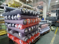 Tissu en popeline antibactérienne organique 100% coton 40s * 40s léger tissé teint uni pour vêtements Textiles de maison