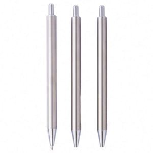 Silver High End Metal Ballpoint <b>Pen</b> with logo Slim Signature <b>Pen</b> Customizable Luxury Rollerball <b>Pen</b> Suitable for Advertising - Product Image 5
