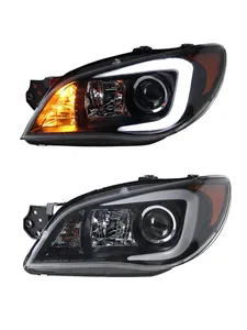 ไฟหน้ารถยนต์ FT สำหรับ Lmpreza WRX ปี 2005-2012 ไฟหน้าโปรเจคเตอร์ LED พร้อมไฟวิ่งกลางวัน อุปกรณ์ตกแต่งรถยนต์ - Product Image 5