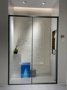 Mampara de Ducha Corredera Semi-Frameless Personalizada para Proyectos, Vidrio Transparente, Cromo, Garantía de 4 Años, Fácil de Limpiar - Product Image 6