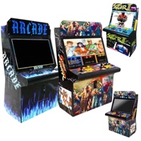 Machine d'arcade vidéo de boxe de style rétro, fonctionnement à deux joueurs, idéale pour le plaisir en famille