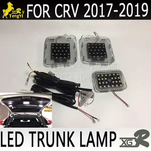 Lampe de compartiment LED supplémentaire pour porte arrière du coffre arrière pour CrV 2017 2018 2019 avec interrupteur tactile 2020 2021 2024