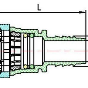 Connecteur rapide pour ligne de carburant d'airballon, 15.82 Id14, droit, pour remplacement et réparation de tuyaux en nylon - Product Image 2