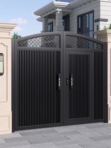 Puerta <span class=keywords><strong>de</strong></span> Patio <span class=keywords><strong>de</strong></span> Acero Inoxidable, Puerta <span class=keywords><strong>de</strong></span> Jardín Moderna <span class=keywords><strong>y</strong></span> Sencilla, Puerta <span class=keywords><strong>de</strong></span> Villa con Acabado <span class=keywords><strong>de</strong></span> Alta Calidad, Apertura Lateral, Puerta para Casa Rural Autoconstruida - Product Image 3