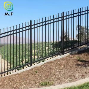 Panneaux de clôture en acier pressé MaiFa, certifiés ISO9001, résistants aux impacts, rigides, pour projets publics, logements et propriétés, sécurité accrue. - Product Image 3