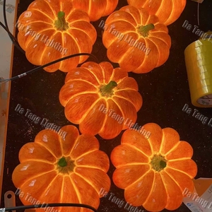 Esculturas Luminosas de Fibra de Vidrio Harvest Produce para Parques Temáticos, Mercados, Centros Comerciales y Decoraciones para Festivales al Aire Libre - Product Image 3