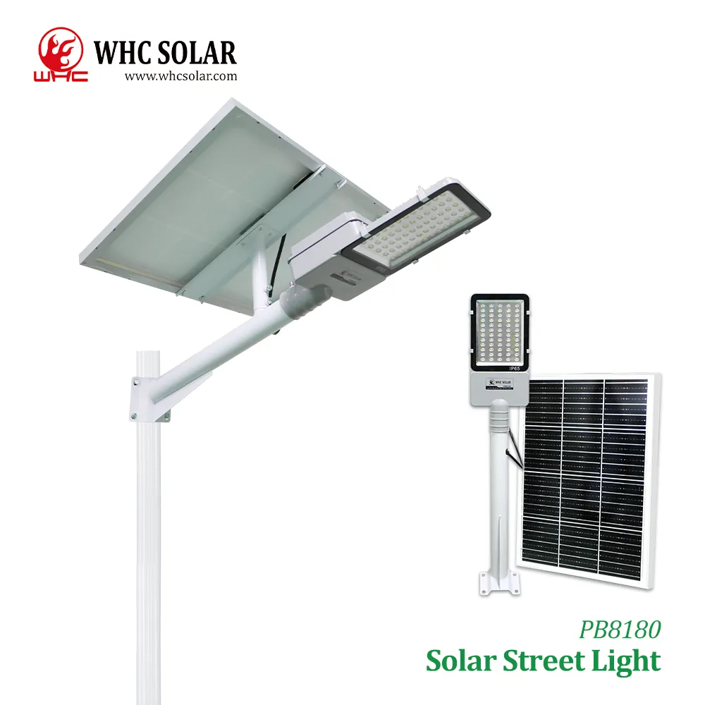 Whc sistema de luz solar de luz de rua, à prova d' água, energia solar