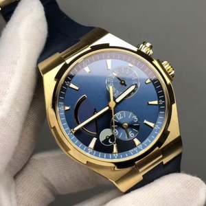 Montre mécanique en cuir pour homme, de haute qualité, originale et tendance, montre de sport étanche avec date, montre de luxe pour homme Vacheron - Product Image 4