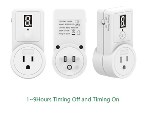 <span class=keywords><strong>Fonctionnement</strong></span> simple du compte à rebours américain activé et désactivé 1 <span class=keywords><strong>prise</strong></span> numérique - Product Image 4