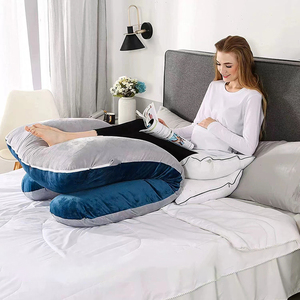 Vente chaude oreiller <span class=keywords><strong>de</strong></span> maternité d'allaitement u forme côté oreiller <span class=keywords><strong>de</strong></span> couchage coussins pour les femmes enceintes - Product Image 2