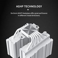 2026 nouveau refroidisseur de CPU de lancement Thermalright Peerless Assassin 140 refroidisseur de CPU White numérique avec écra