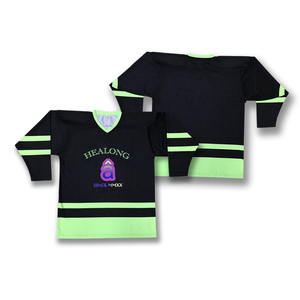 Maillot de hockey personnalisé pour jeunes Maillot de hockey sur glace universitaire blanc à motif imprimé par sublimation bon marché - Product Image 3