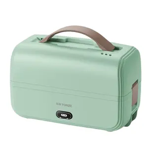 Customized 300W Portable Electric Lunch Box Cooker Electric Heating Steaming Lunch Box Electric Lunch Box