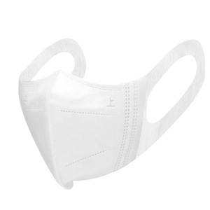 Einweg 3D Wide Earloop Atemschutz maske Sommer Atmungsaktives dünnes Gesicht Kleine Erwachsene Schwarz & Weiß Wieder verwendbare Gesichts bedeckung Großhandel - Product Image 1