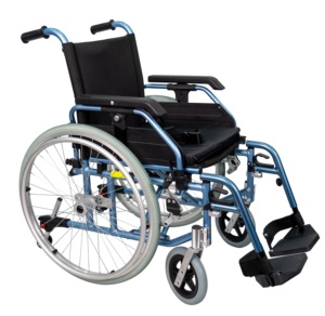Kursi Roda Ultralight Gaya Eropa untuk Dewasa, Kursi Roda untuk Dewasa, Kursi Roda Dorong Sendiri - Product Image 1