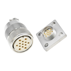 Conector Hermético a Prueba de Aire MX28 de 13 Pines, Personalizado, de Vidrio Sinterizado, para la Industria Aeroespacial - Product Image 1