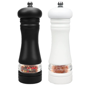Ensemble d'outils de cuisine Moulins à sel et poivre manuels Ensembles de couettes en noir blanc Pratique pour le meulage - Product Image 6