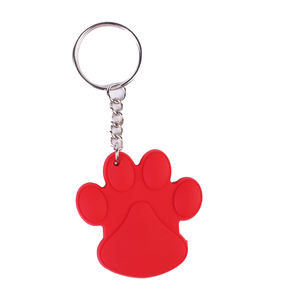 2025 personnalisable 3D petites pattes d'ours PVC acier inoxydable Durable porte-clés <span class=keywords><strong>moyen</strong></span> âge promotionnel mousqueton porte-clés en gros - Product Image 5