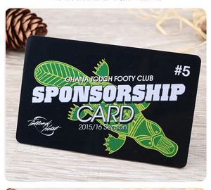 Carte plastique personnalisée estampage or/argent Carte VIP Carte PVC avec logo personnalisé - Product Image 4