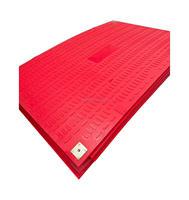 Plaques de protection de sol en HDPE UHMWPE pour mines de charbon, pavage temporaire souterrain ou plateforme de travail temporaire