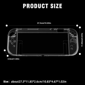 <b>Switch</b> 2 Console Protective <b>Case</b> TPU For Nintendo <b>Switch</b> OLED Game Console Split Design Cover - Product Image 2