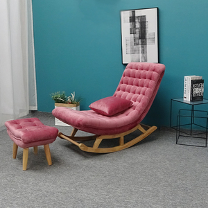 <span class=keywords><strong>Chaise</strong></span> à bascule moderne de <span class=keywords><strong>haute</strong></span> qualité, style européen, en bois, pour salon, vente chaude, fabrication en usine - Product Image 2