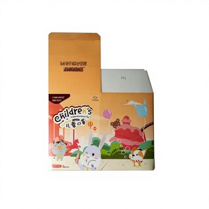 Großhandel Kundenspezifisch Bedruckte Recycelte Materialien Zusammenklappbare Kinder-<span class=keywords><strong>Cartoon</strong></span>-Masken Beschichtete Papierbox - Product Image 2