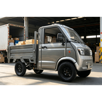 Pick-up électrique certifié CEE de haute qualité, 4 roues, coffre de chargement, 3500W, autonomie 100km, batterie 30kWh, vente directe fabricant