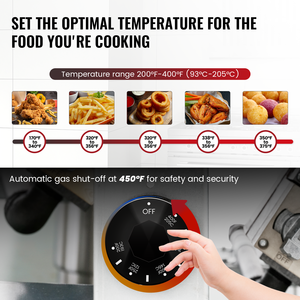 Friteuse commerciale au sol en acier inoxydable à haute performance avec 3 tubes - Product Image 5