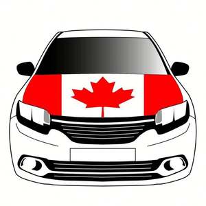 Funda para Capó de Coche con Bandera de México, Impresa Personalizada, Funda de Spandex para Capó de Coche para Eventos Deportivos y Festivales - Product Image 6