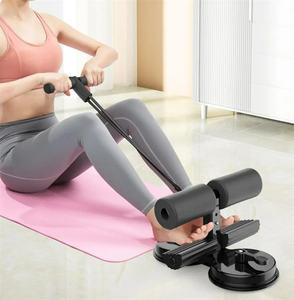 Sit up Abdominal Trainer Bars Floor Training Equipment <strong>Hamstring</strong> Curl Strap Abs Master Suction Cup - Product Image 4