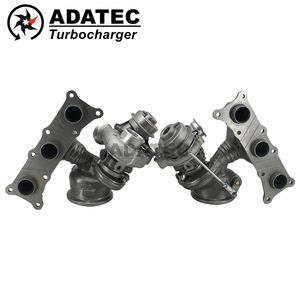 Kit turbo hybride N54 paire TD04 400-500HP taille de roue plus grande 49131-07030 49131-07040 Turbine de mise à niveau pour <span class=keywords><strong>BMW</strong></span> 535i 226Kw 3.5i N54 - Product Image 4