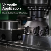 Outil de fraisage CNC indexable APKT113508R-GM R0.8 avec insert en carbure pour l'usinage de l'acier au carbone et de l'acier allié