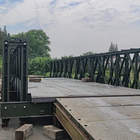 Pont piétonnier en acier préfabriqué à assemblage rapide et conception professionnelle
