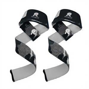 Correas de Muñeca de Algodón para Levantamiento de Pesas, para Entrenamiento con Barra, Ejercicios de Fisicoculturismo y Fitness - Product Image 1