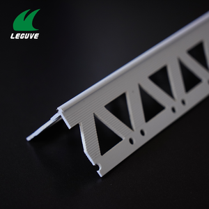 Profilé <span class=keywords><strong>PVC</strong></span> LGW-101 perforé pour protection des coins de carrelage mural en céramique, <span class=keywords><strong>angle</strong></span> en plastique sur mesure - Product Image 6