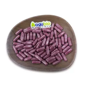 Aogubio Private Label OEM Superfood biologico radice di barbabietola capsule in polvere radice di barbabietola barbabietola in polvere capsule di barbabietola