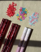Canon à confettis biodégradable et écologique, lanceurs de confettis, pétales de rose, mariage romantique, Saint-Valentin, remise de diplôme, Noël, anniversaire