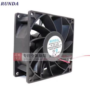 พัดลมระบายความร้อนรุนด้า ดีซี แฟน 9038 24V 0.80A สำหรับเครื่องเชื่อมอินเวอร์เตอร์ แชสซี - Product Image 2