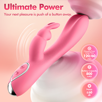 Dual-Vibrations-Rabbit-Vibrator mit Schwingfunktion G-Punkt Klitoris-Stimulator