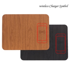 Tấm Lót Chuột PU Có Bộ Sạc Không Dây Bộ Sạc Không Dây Tiêu Chuẩn QI <span class=keywords><strong>2</strong></span> Trong 1 Cho Điện Thoại Di Động Tấm Lót Chuột Sử Dụng Văn Phòng Nhà Máy - Product Image 3