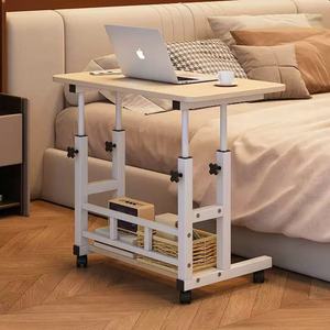 Scrivania per Computer da Casa, Tavolino da Letto per Camera da Letto, Scrivania Semplice per Ufficio, Tavolo Mobile Sollevabile da Comodino - Product Image 4