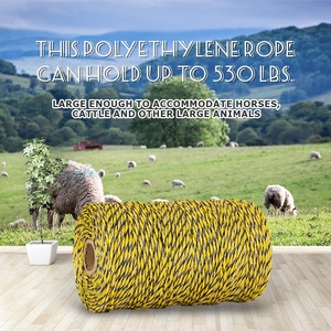 Giải pháp hàng rào điện bền và nhẹ cho hàng rào điện cừu Poly dây chăn nuôi hàng rào điện MLD-040C 200 m/cuộn - Product Image 6