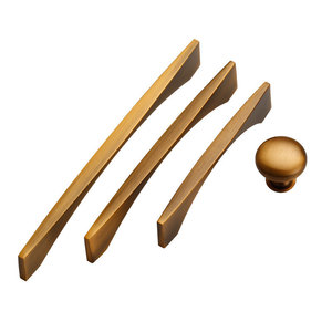 LCCDIS Zinc Alloy Cabinet Handles Bar Shape Minimalist Design For Furniture Drawer <b>Wardrobe</b> Door Hardware Accessory - Product Image 5