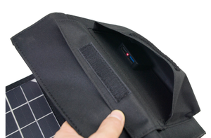 Factory Direct Price High Quality 21W Monocrystalline Foldable Black <b>Portable</b> <b>Solar</b> 24% Efficiency Outdoor Activities - Product Image 5