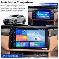 Meihua - Lecteur DVD automobile de haute qualité - Cadre radio stéréo pour BMW Série 3 E46 1999-2005 - Accessoires radio pour voiture