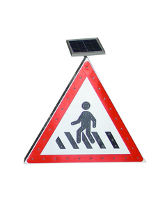 Señal reflectante de carretera de aluminio personalizada para seguridad de tráfico Producto de advertencia de tráfico con señales de seguridad de tráfico reflectantes personalizadas - Product Image 2