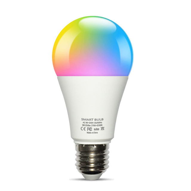 RGBW E27 Tuya Led Bulb Smart Life Alexa Google Home Voice Control RGB LED Smart Bulb