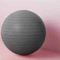 Luxuriöser 55cm Anti-Burst Yoga-Ball Verdickter PVC Umweltfreundlicher Leichtgewichtiger Fitness-Trainingsball Weicher Langlebiger Balance-Ball
